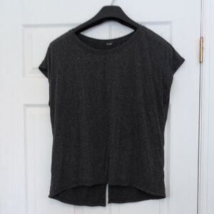 Slate Gray Women's Short Sleeve Top